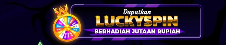LUCKYSPIN BERHADIAH JUTAAN RUPIAH